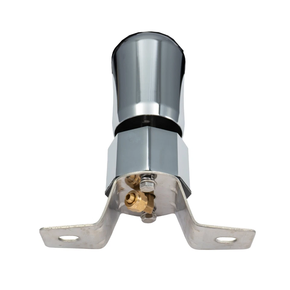 Silbato de aire HornBlasters de latón cromado - Acepta línea de aire de 1/4" Foto 4 de 4