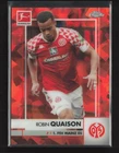 Robin Quaison 2020-21 Topps Chrome Bundesliga Sapphire Orange 121/125