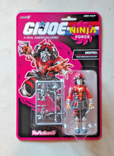 Super7 GI Joe Reaction Ninja Force DESTRO 3.75 Figure NEW IN HAND 2026