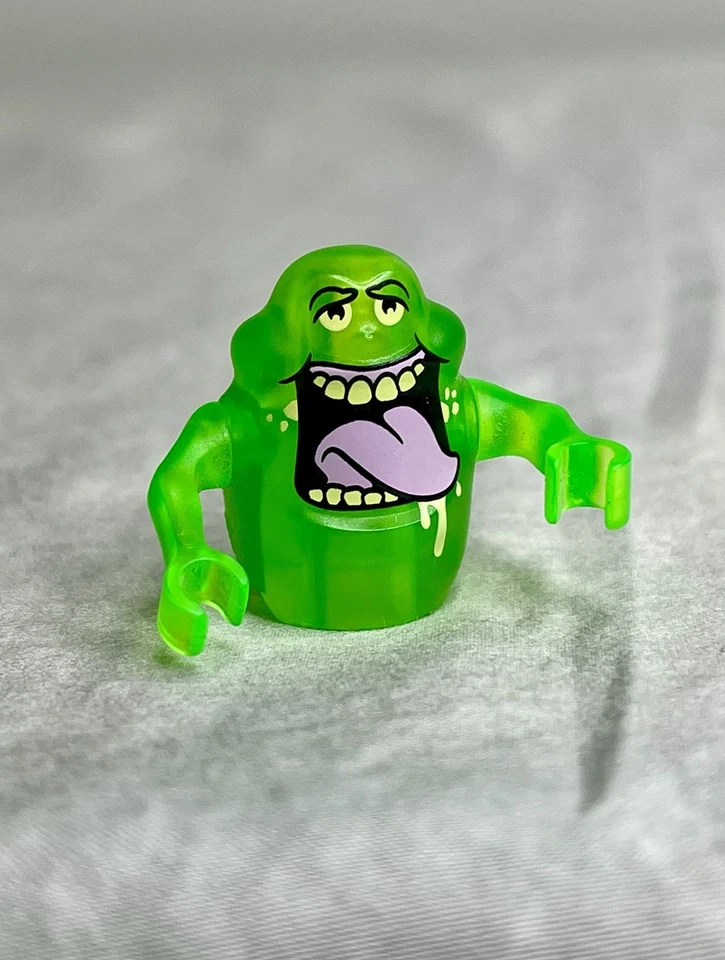 LEGO Ghostbusters Firehouse Minifiguras Lote 75827 Slimer, Fantasma Rosa y Azul Foto 2 de 4