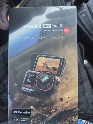 Insta360 Ace Pro 2 8K AI-Powered Action Camera with Dual Battery