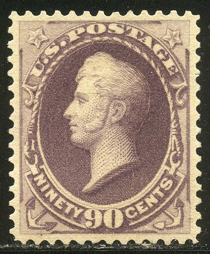 U.S. #218 Unused BEAUTY - 90c Purple