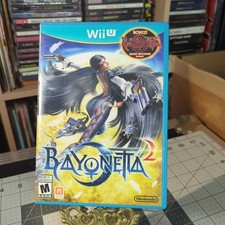 Bayonetta 2 (2014) - Nintendo Wii U 2 Disc Set Complete CIB Includes Bayonetta 1