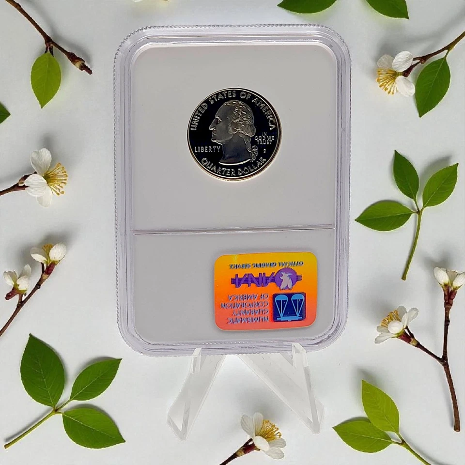 1999-S Georgia Silver Quarter NGC PF69 Ultra Cameo Peach State 25C 🍑 - Image 2 of 2