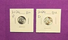 2026 P & D Emerging Liberty Dimes "BU"  In Coin Flips! **FREE SHIPPING**#wj445