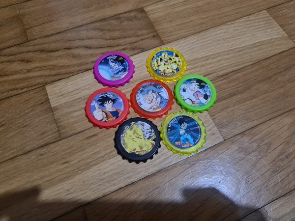 Tazos Dragon Ball GT Colección