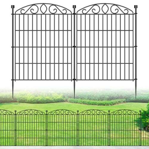 12 Panel No Dig Decorative Garden Fence  Assorted sizes , sets