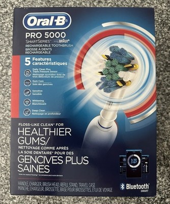 Oral-B Pro 5000 SmartSeries Rechargeable Electric Toothbrush. New.