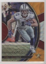 2017 Panini Select Concourse Tri-Color Prizm 160/199 Cole Beasley #59 fm0