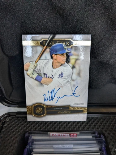 2021 WILL SMITH TOPPS FIVE STAR On card AUTO DODGERS Autograph