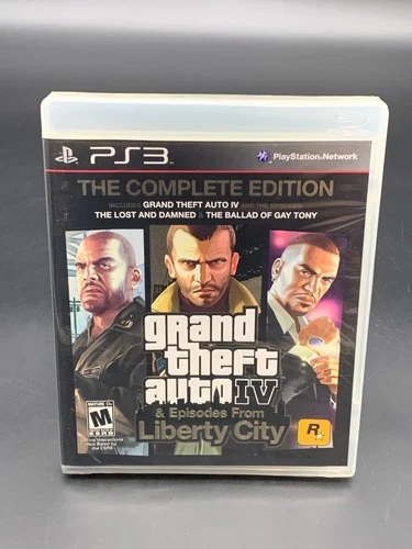 PS3 Grand Theft Auto IV & Episodes from Liberty City:The Complete Edition - Seal