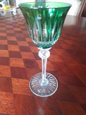 Cristal St Louis Verre TOMMY COULEUR VERT foncé