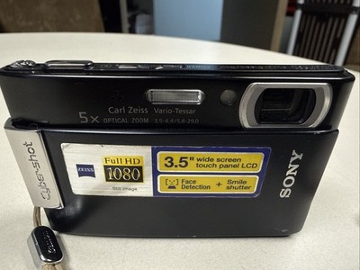 Sony Cyber-shot DSC-T200 black 8.1MP Compact Digital Camera 5x Optical Zoom