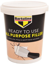 BARTOLINE WHITE FILLER READY TO USE ALL-PURPOSE READY MIXED QUICK DRYING 1876