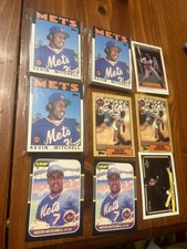 Kevin Mitchell lot Of 88 Cards with 75 1986 Topps Traded Mint Rcs ~ Tiffany Opee