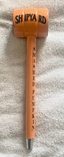 SHIPYARD BREWING SMASHED PUMPKIN ALE FIGURAL BEER TAP HANDLE HALLOWEEN