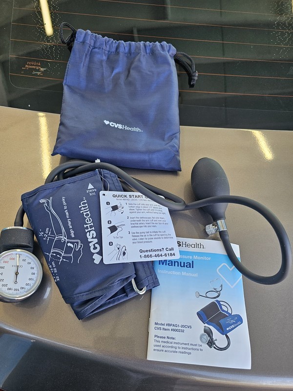CVS Self Taking Blood Pressure Monitor BPAG1-20CVS