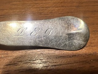 Nine Silver Spoons Original Condition