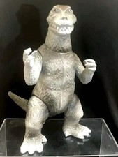 Rare Original Godzilla Soft Vinyl Monochrome Version / Bear Model