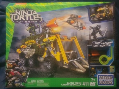 NEW SEALED TMNT Battle Truck (7+) 411pcs Light & Sound
