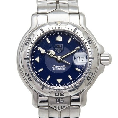 TAG HEUER 6000 Serie Uhren WH2313-K1 Mechanisch Automatisch Marine Zifferblat...