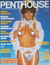 Penthouse Magazine Maria Whittaker  Linda Lusardi Sandra Jane Moore Vol,24 No,5