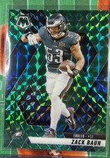 2025 Panini Mosaic - Zack Baun #141 Green Mosaic Prizm