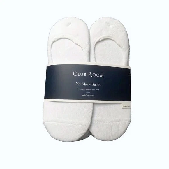 club room dress socks Club Room Mens Crew Socks 8-Pack, One Size