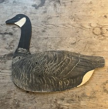 Antique 1940 Johnsons Fireboard Folding Goose Decoy Interior Design vintage folk