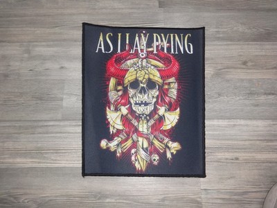 As I Lay Dying Metal Backpatch Back Patch Disturbed Killswitch Engage
