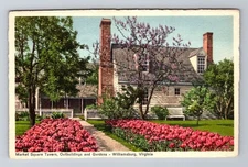 Williamsburg VA-Virginia, Market Square Tavern, Antique, Vintage Postcard