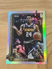 2025-26 Topps - Jalen Pickett #107 Holofoil Denver Nuggets