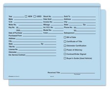 Heavy Duty Deal Jackets - Blue 100 Shrink Wrapped