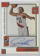 2022-23 Panini Donruss Signature Series Jabari Walker #SS-JWL Auto 6k2