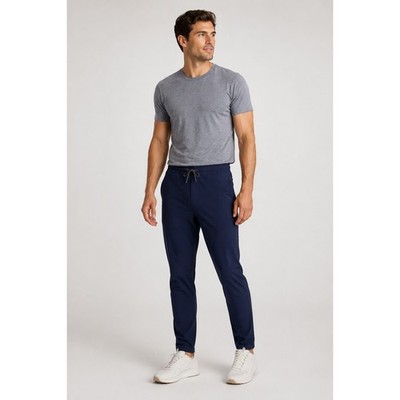 Public Rec All Day Every Day Pants Mens 34/34 Navy Blue Tapered Stretch Chino