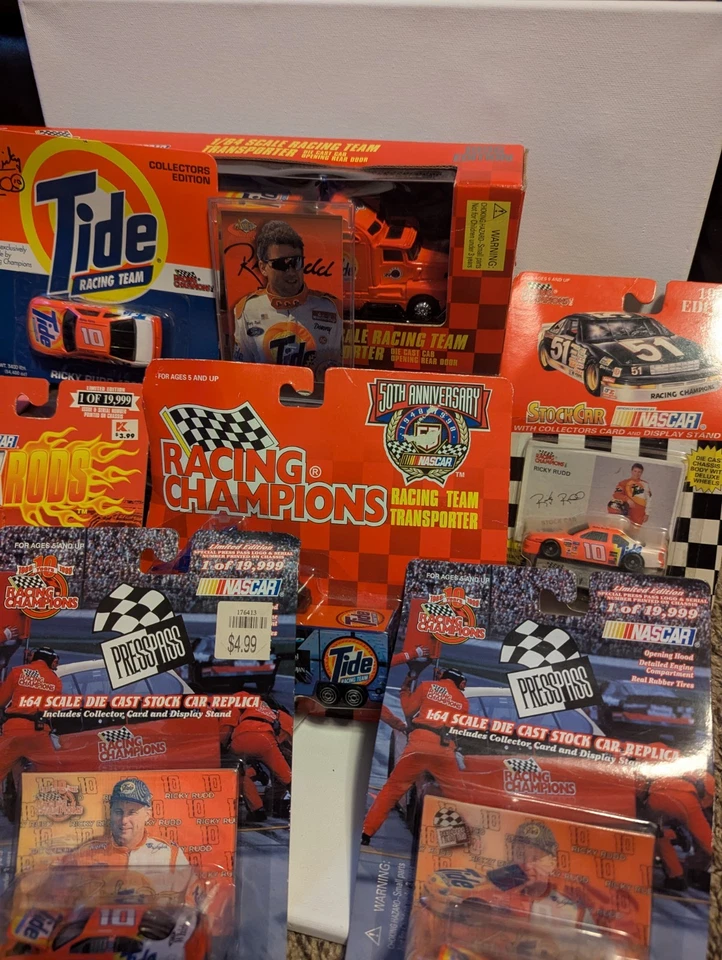 The Ultimate Ricky Rudd "Tide Ride" Transporter & Stock Rod Bundle Foto 2 de 4