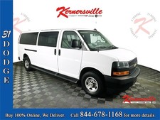 2023 Chevrolet Express LS Rwd Extended Passenger Van V6 Tinted Rear AC KDCJR