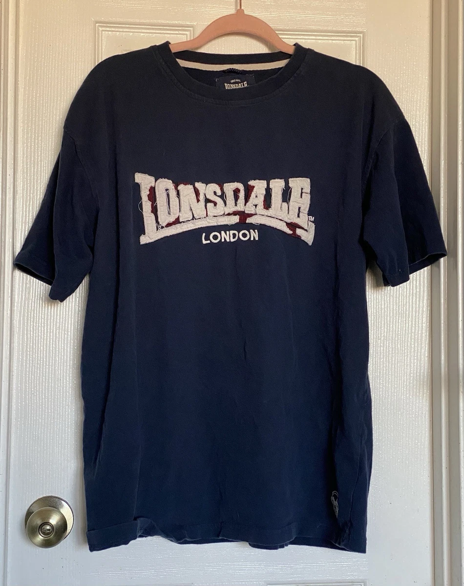 T-shirt Lonsdale London Blanc Taille S - Coton, Occasion Très Bon état