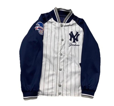 Vintage 90s New York Yankees MLB Reversible Essential Retro 