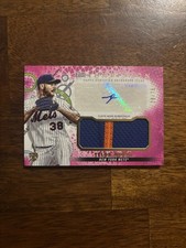 2022 Topps Inception - Autograph Patch Tylor Megill #IAP-TM Magenta /75