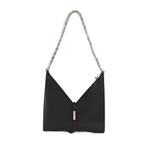 GIVENCHY Cut-Out Handbags Leather Black Free Shipping | Duties Paid