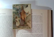 Bookmark for Father Godfather Grandfather Joseph Jesus Religious Faith Christian