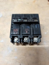 SIEMENS Q3100 PLUG IN CIRCUIT BREAKER 3- POLE 100 Amp