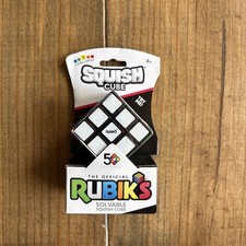 The Official Rubik  s Cube Squish Cube, Solvable for Adults/Kids Ages 8  NEW 