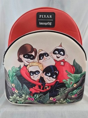 Loungefly Disney Pixar The Incredibles Family Mini Backpack **BRAND NEW**