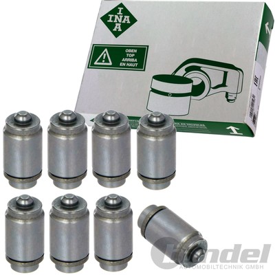 8x INA VENTILSTÖßEL / HYDROSTÖßEL für MERCEDES T1 190 W201 E+G-KLASSE W124 W463