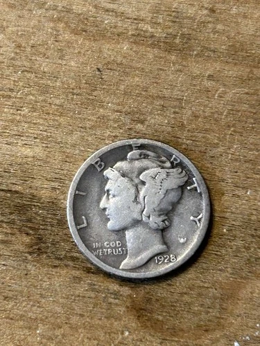 1928S Mercury Dime VG