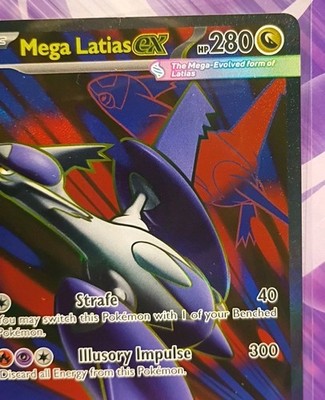 Pokemon TCG Mega Latias ex 163/132 Mega Evolution Full Art Holo