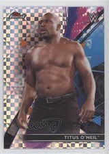 2021 Topps Finest WWE X-Fractor Titus O'Neil #39 00l8