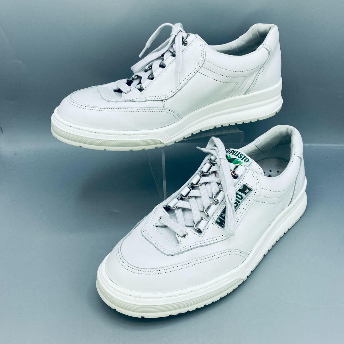 Mephisto Match Run Off Athletic Shoes Mens 7.5 White Walking 